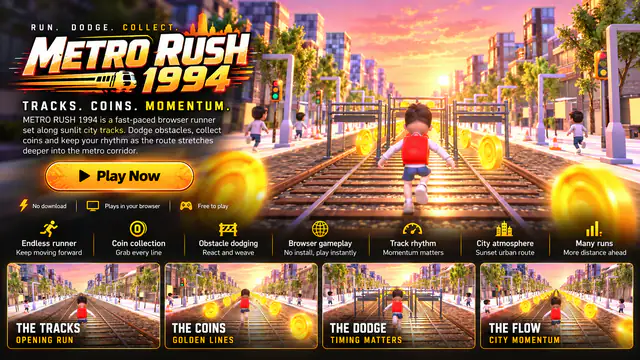 METRO RUSH 1994: captura 1 de 6